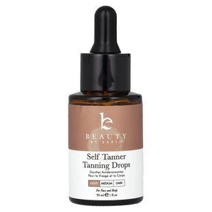 Beauty By Earth, Self Tanner, Tanning Drops, Light, 1 fl oz (30 ml) купить в Киеве и Украине