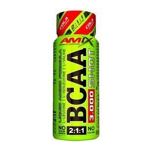AMIX, BCAA 3000 Shot, 60 ml, forest fruits