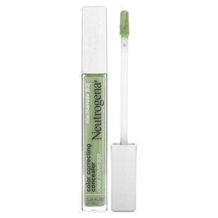 Neutrogena, Clear Coverage, Color Correcting Concealer, Green (Redness), 0.24 fl oz (7.1 ml)