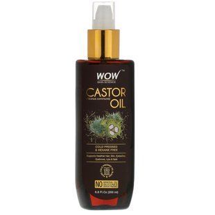 Wow Skin Science, касторовое масло, 200 мл (6,8 жидк. Унции) купить в Киеве и Украине