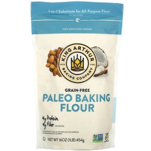 King Arthur Flour, Мука для выпечки Paleo, без зерна, 16 унций (454 г) купить в Киеве и Украине