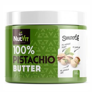 100% фисташковое масло, 100% PISTACHIO BUTTER, NutVit, 500 г купить в Киеве и Украине