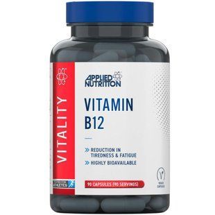 Вітамін Б12 Applied (VITAMIN B12) 90 рослинних капсул