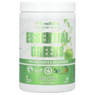 Комплекс зеленые с фитонутриентами и антиоксидантами TC Nutrition (Essential Greens + Phytonutrients & Antioxidants) 271 г зеленое яблоко купить в Киеве и Украине