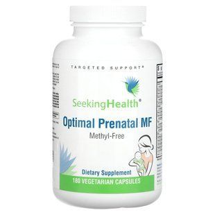 Seeking Health, Optimal Prenatal, without methyl, 180 vegetarian capsules