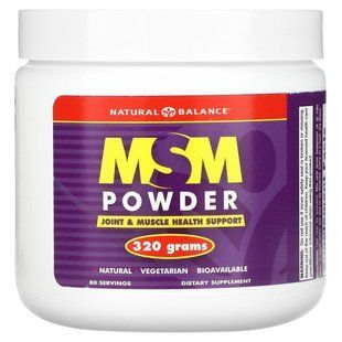 Natural Balance, MSM Powder, 320 g купить в Киеве и Украине