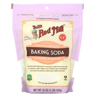 Чистая пищевая сода без глютена Bob's Red Mill (Baking Soda) 453 г купить в Киеве и Украине