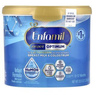 Enfamil, Enspire Optimum&trade;, Infant Formula, Milk-Based Powder With Iron, 0-12 Months, 20.5 oz (581 g) купить в Киеве и Украине