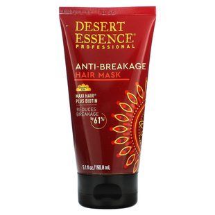 Hair Mask against brittleness, Desert Essence, 5.1 fluid ounces (150.8 ml)