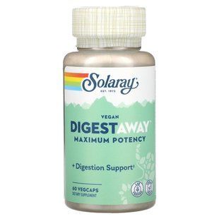 Solaray, Vegan Digestaway, Maximum Potency, 60 VegCaps купить в Киеве и Украине