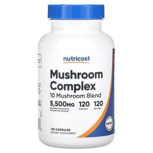 Nutricost, Mushroom Complex, 5,500 mg, 120 Capsules купить в Киеве и Украине