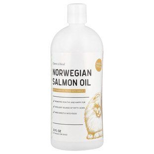 Chew + Heal, Norwegian Salmon Oil, For Dogs, 32 fl oz (946 ml) купить в Киеве и Украине