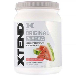 Original amino acid, 7 g BCAA, watermelon explosion, Scivation, 1.4 pounds (650 g)