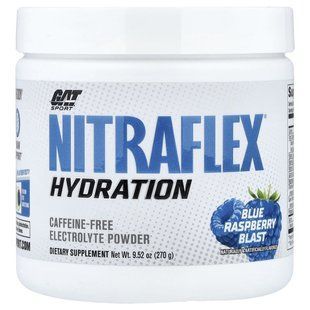 GAT, Sport, Nitraflex&reg; Hydration, Blue Raspberry Blast, 9.52 oz (270 g)