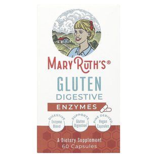 MaryRuth's, Gluten Digestive Enzymes, 60 Capsules купить в Киеве и Украине