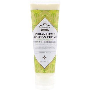 Hand cream Indian hemp and Haitian vetiver Nubian Heritage 118 g