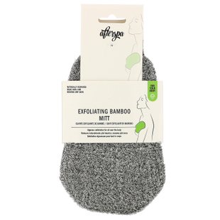 Отшелушивающая бамбуковая варежка, Exfoliating Bamboo Mitt, AfterSpa, 1 шт купить в Киеве и Украине