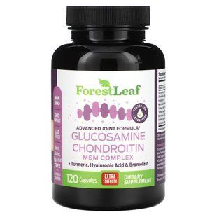 Forest Leaf, Glucosamine Chondroitin, Extra Strength, 120 Capsules купить в Киеве и Украине
