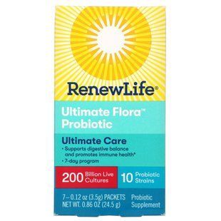 Пробиотики Renew Life 7 пакетиков 23.1 г купить в Киеве и Украине