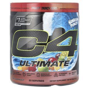 Cellucor, C4 Ultimate, Pre-Workout, Hawaiian Punch&reg; Fruit Juicy Red&reg;, 14.3 oz (406 g)
