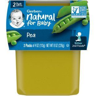 Горох, Gerber, 2 упаковки, 4 унции (113 г) каждый купить в Киеве и Украине