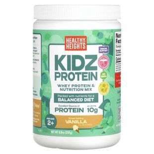 Healthy Heights, Kidz Protein, For Kids 2+, Vanilla, 8.8 oz (250 g) купить в Киеве и Украине