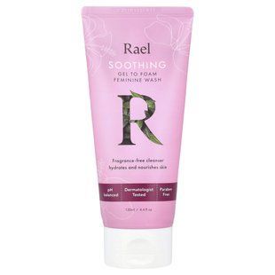 Успокаивающий гель с образованием пены для женского умывания Rael (Soothing Gel To Foam Feminine Wash) 130 мл купить в Киеве и Украине