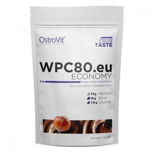 OstroVit-Протеїн WPC80.eu Economy OstroVit 700 г Лісовий горіх купить в Киеве и Украине