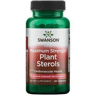 Maximum Strength Plant Sterols CardioAid, Maximum Strength Plant Sterols CardioAid, Swanson, 60 capsules