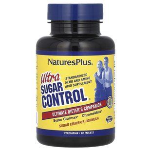Пищевая добавка &laquo;Ультра контроль сахара&raquo;, Nature's Plus, 60 таблеток купить в Киеве и Украине