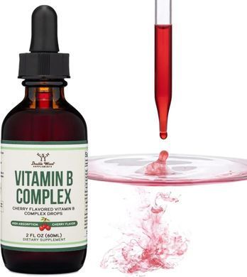 Комплекс вітамінів групи Б Double Wood (Vitamin B Complex) смак вишні 60 мл