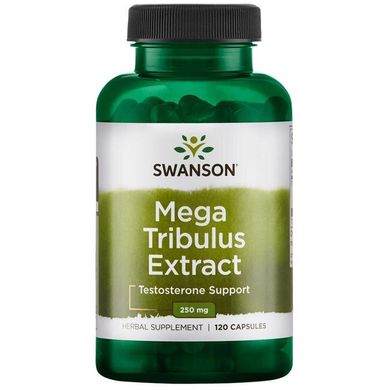 Мега Трибулус Экстракт Swanson (Mega Tribulus Extract) 250 мг 120 капсул купить в Киеве и Украине