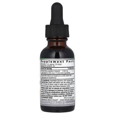 Maca, 1000 mg, without alcohol, 30 ml