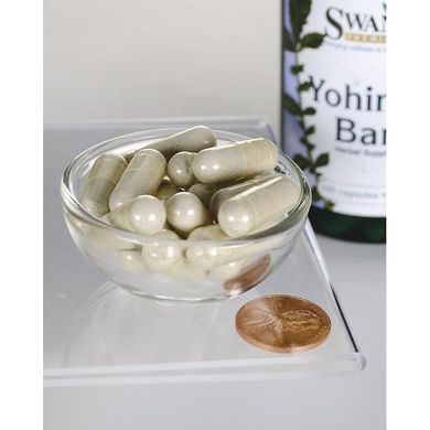 Yohimbe, Yohimbe Bark, Swanson, 300 mg, 100 capsules