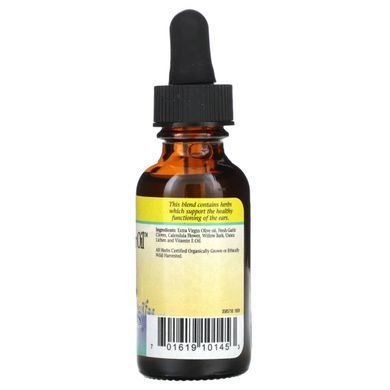 Масло для вух вербове / часникове без спирту Herbs for Kids (Herbs for Kids Willow / Garlic Ear Oil) 30 мл