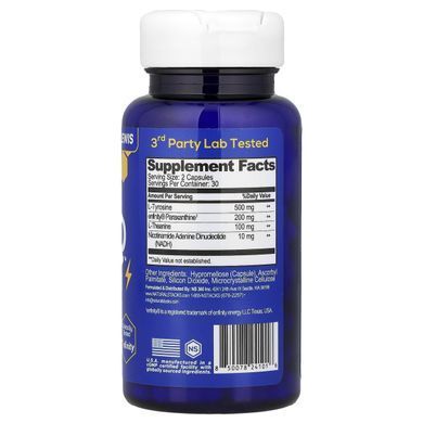 Natural Stacks, Neuro Alert&trade;, 60 веганских капсул купить в Киеве и Украине