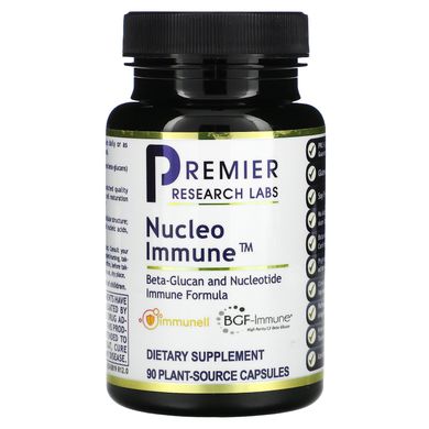 Premier Research Labs, Nucleo Immune, 90 капсул рослинного походження