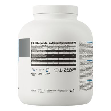Сироватковий протеїн OstroVit (100% Whey Protein) 2000 г арахісова паста