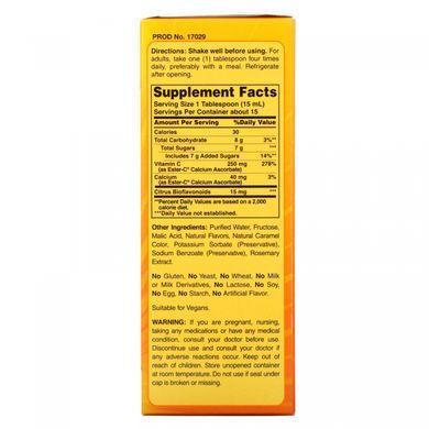 Естер С з біофлавоноїдами ягоди American Health (Ester-C Liquid) 237 мл