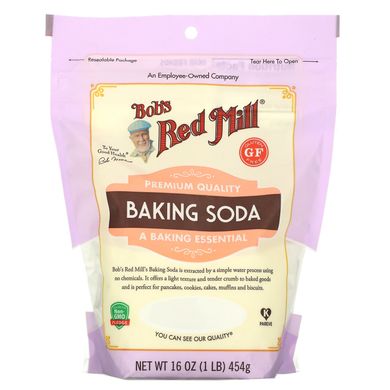 Чиста харчова сода без глютену Bob's Red Mill (Baking Soda) 453 г