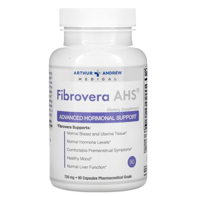 FibroVera AHS, улучшенная поддержка гормонов, Arthur Andrew Medical, 90 капсул купить в Киеве и Украине