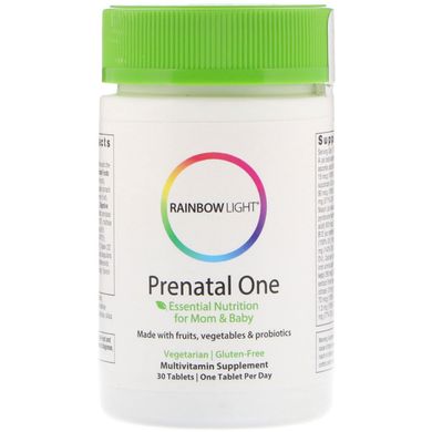 Витамины для беременных Rainbow Light (Prenatal One) 30 таблеток купить в Киеве и Украине