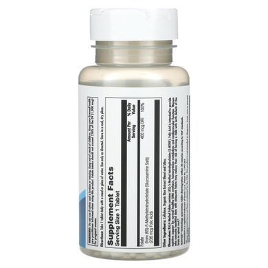 Methyl Folate, KAL, 400 mcg, 90 tablets