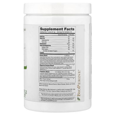 Project 1 Nutrition, Greens, Superfoods Green Powder, Apple Mint, 6.46 oz (183 g)