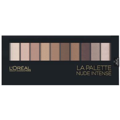 Палітра тіней для повік La Palette, Nude 111, L'Oreal, 17,5 г