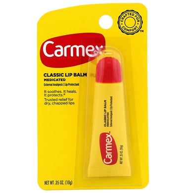 Бальзам для губ класичний з лікувальною дією Carmex (Lip Balm) 10 г