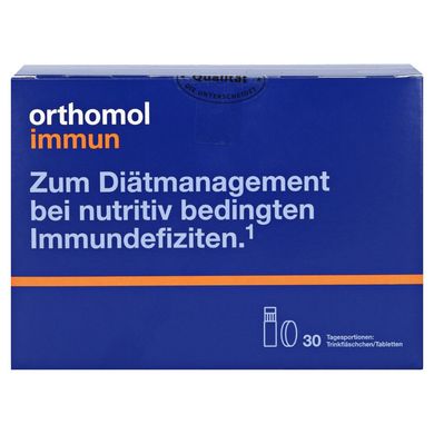 Orthomol Immun, Ортомол Иммун 30 дней (питьевые бутылочки/таблетки) купить в Киеве и Украине