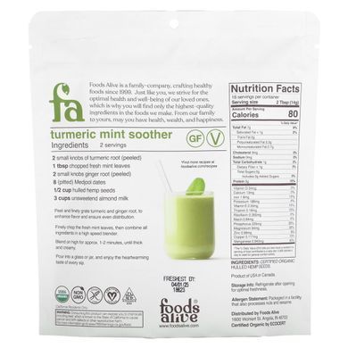 Hulled hemp seeds Foods Alive (Hemp) 227 g