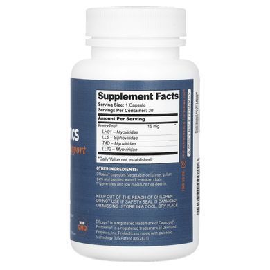 Пребіотики, Prebiotics, Dr. Tobias, 30 капсул