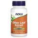 Leaves Olive Extract Now Foods (Olive Leaf) 500 mg 60 capsules